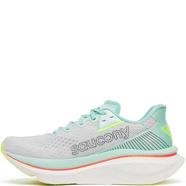 SAUCONY WOMENS TRAINER - WHITE SPLASH